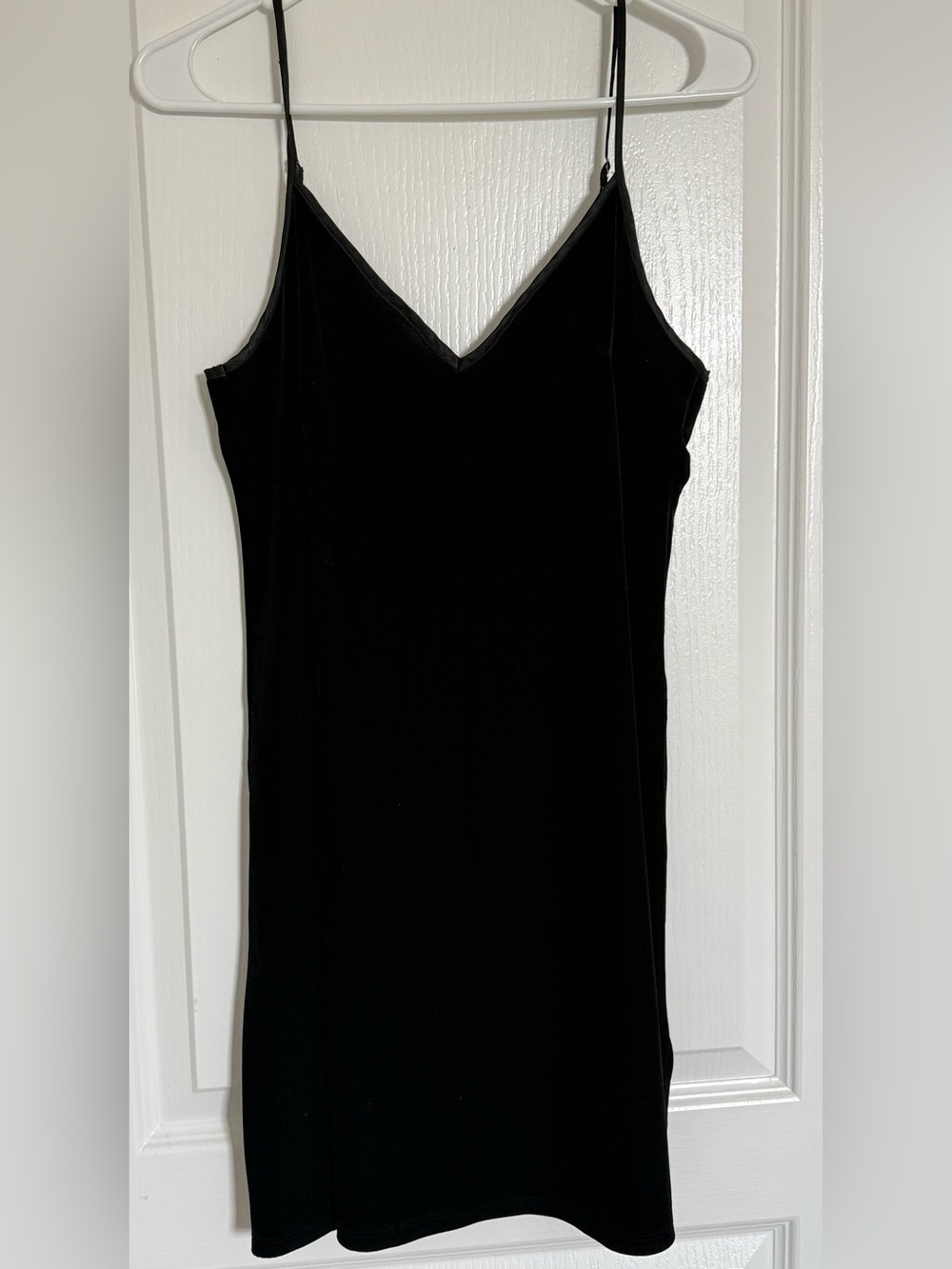 Abercrombie and Fitch black velvet dress